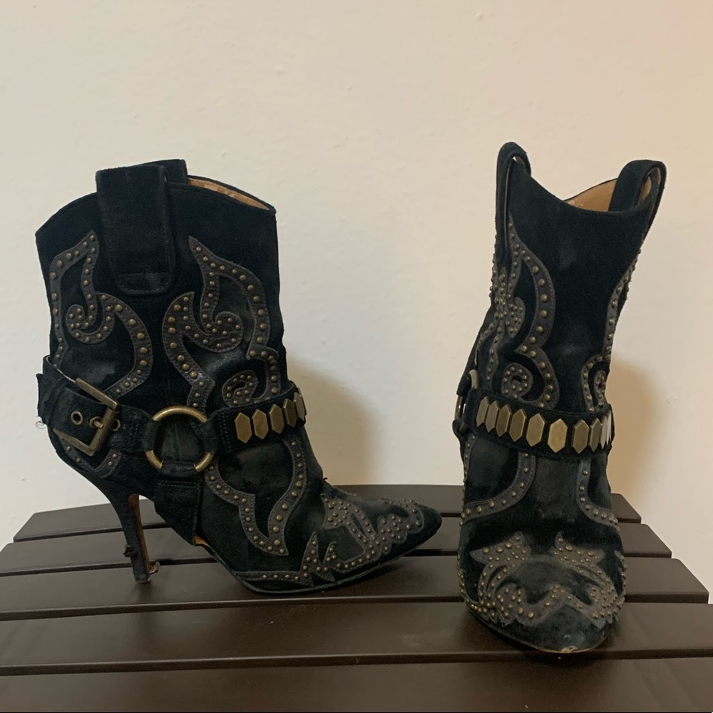 NINE WEST COWBOY BOOTS